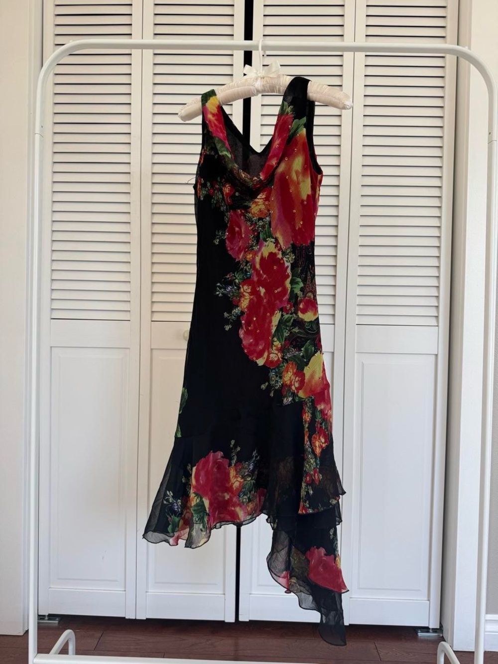 Rene Derhy . Beaded dress.